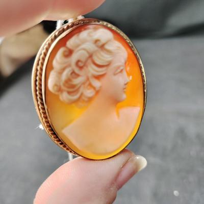 Cameo #4 - 12K Gold-Filled Setting