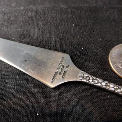 Rare Stieff Repousse Sterling Silver 1933 Chicago's World's Fair Souvenir.