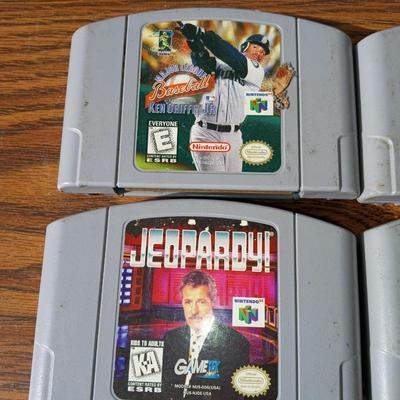 4 NINTENDO 64 GAMES