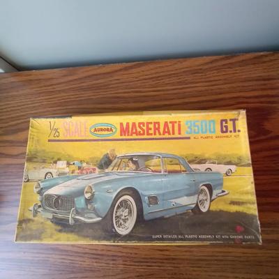 MASERATI 3500 G.T. MODEL SCALE AND MODEL CAR BODY'S