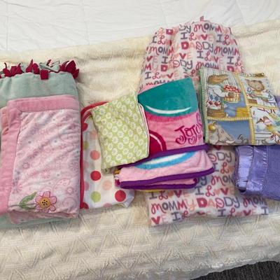 Little girl blankets