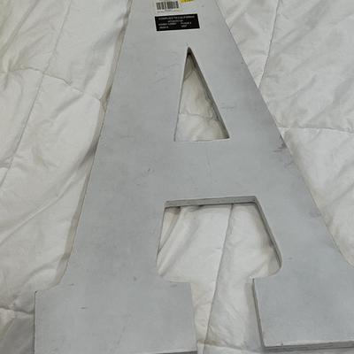 Wooden letter A