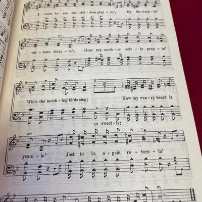 Reading and music book