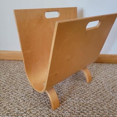 Modern Coffee Table and Magazine Rack (BR-DW)