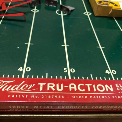 Vintage Tudor Tru-Action Metal Electronic  ðŸˆ Football Game - untested