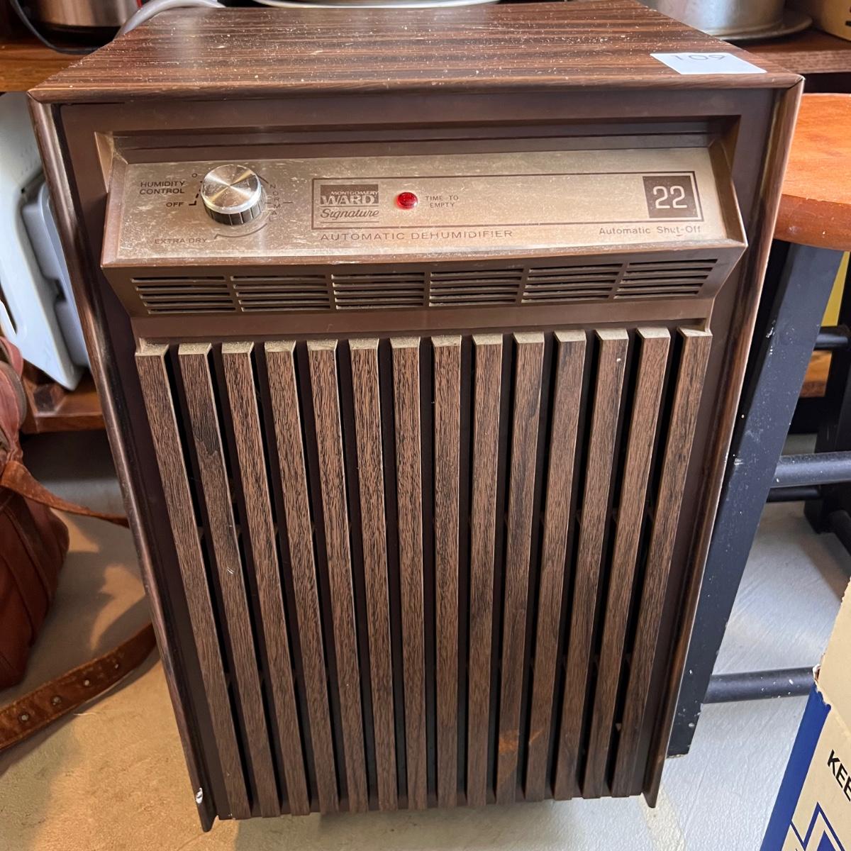 Montgomery Ward Automatic Dehumidifier 22