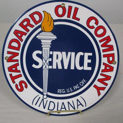 Standard Oil Company Service Sign