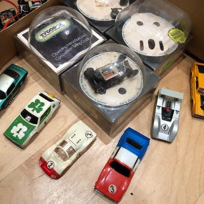 Vintage 70â€™s TYCOPRO Electric Racing System All-American Pro Racing with Cars