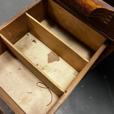 Antique OAK ROLL TOP Desk 