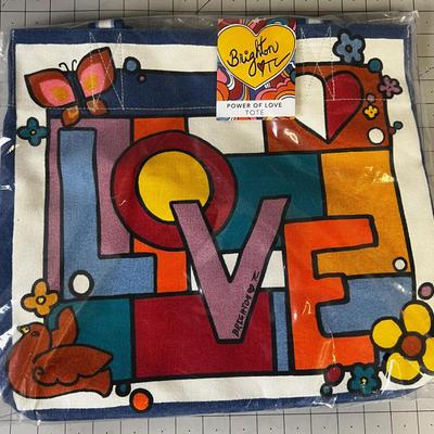 NEW POWER OF LOVE TOTE From Brighton.