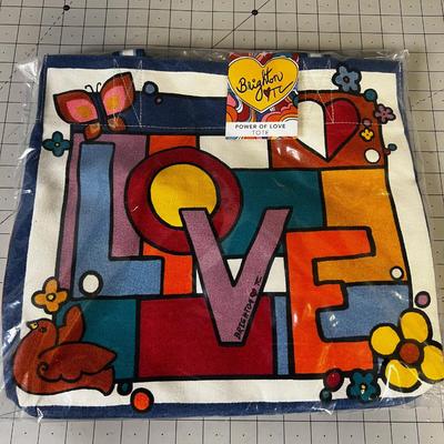 NEW POWER OF LOVE TOTE From Brighton.