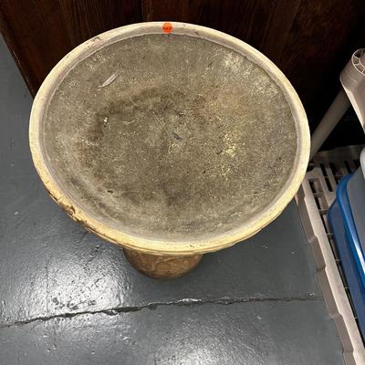 Terra Cotta Bird Bath