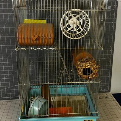 Super Bird Cage With Stuff