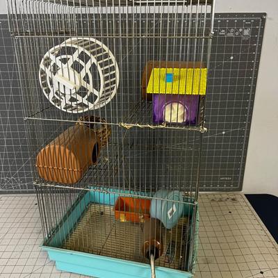 Super Bird Cage With Stuff