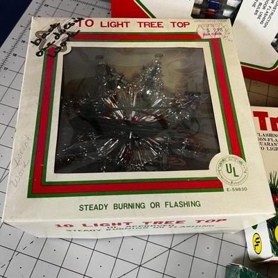Christmas Lights & Tree Toppers 