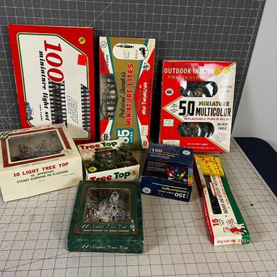 Christmas Lights & Tree Toppers 