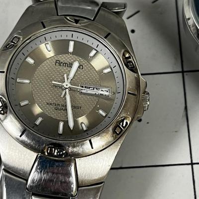 AMATRON Wrist Watches (2) Plus extra Bands 