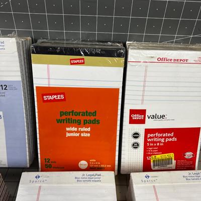 Junior; Legal Pads 6 Dozen WHITE