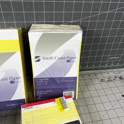 5 Dozen Junior Yellow Legal Pads