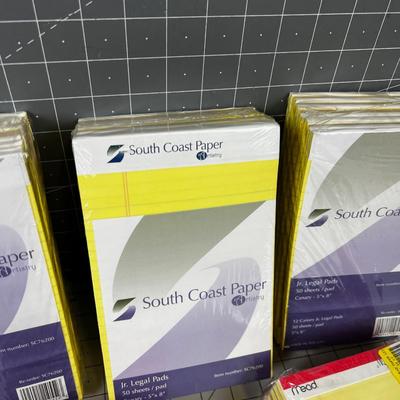 5 Dozen Junior Yellow Legal Pads