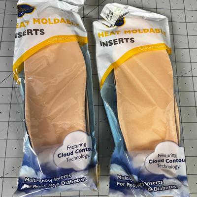 2 Dr. Comfort Moldable Insert Sets 