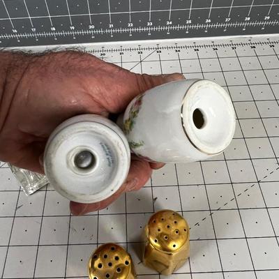 Salt & Pepper - 3 Vintage Sets