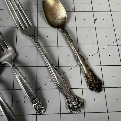 Children's Silver Plated Spoons and forks