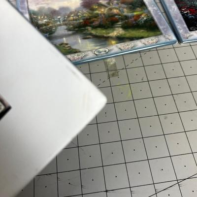 Thomas Kinkade Bridges of Life Plaques (6) 