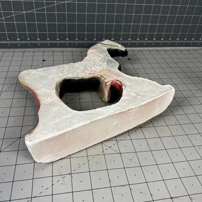 Chalkware Horse Circa 1940's 