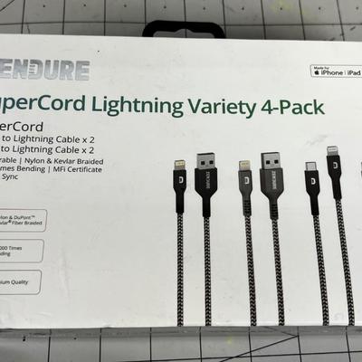 Zender Super Cord Lighting Variety 4-Pack 