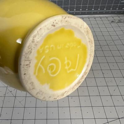 Yellow McCoy Vase 