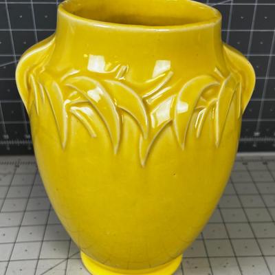 Yellow McCoy Vase 