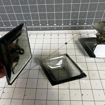 Smoked Glass Dresser Set VINTAGE