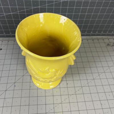 Yellow McCoy Vase 