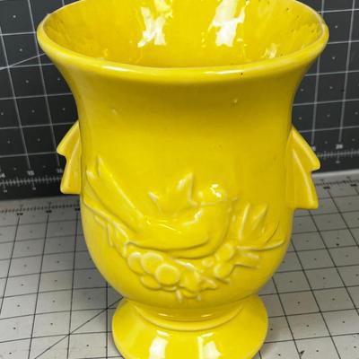 Yellow McCoy Vase 