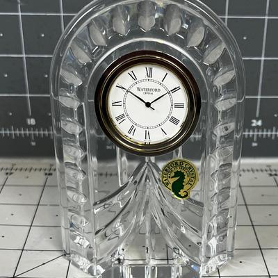 Irish Cut Waterford Crystal Clock