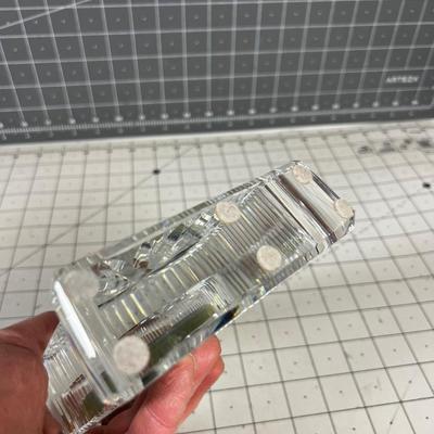 Waterford  Irish Cut Crystal Mantel Clock