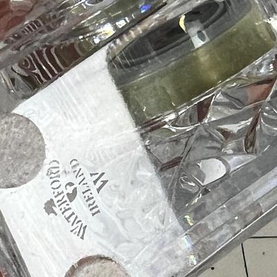 Waterford  Irish Cut Crystal Mantel Clock