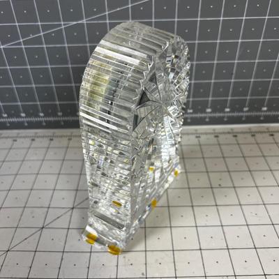 Waterford  Irish Cut Crystal Mantel Clock