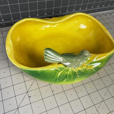 McCoy Planter Yellow with the Bluebird