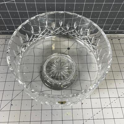 Waterford Crystal Lismore Simplicity 8" Footed Bowls 