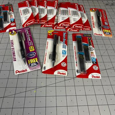 Pentel Lead and Erasers NEW in Package