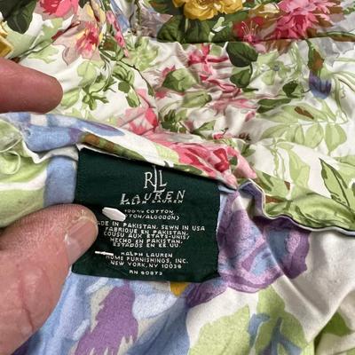 Ralph Lauren "Pond View - Pattern" King Size Quilt