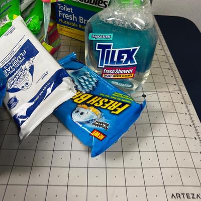 Bathroom Cleaning Lot