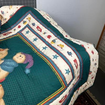 2 Hand Crafted Quilt Noah's Ark and  Rocking Horse 