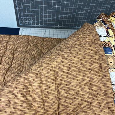 2 Hand Crafted Quilt Noah's Ark and  Rocking Horse 