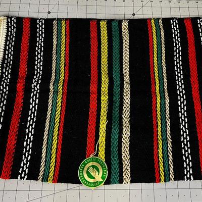 Vintage Woven German Pillowcase