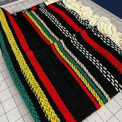 Vintage Woven German Pillowcase