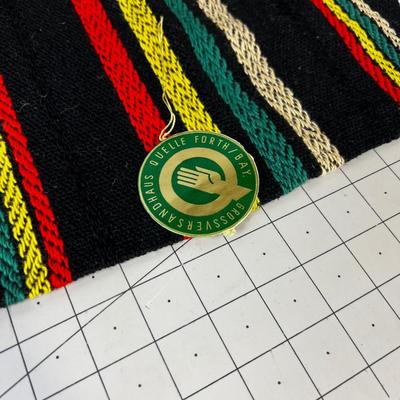 Vintage Woven German Pillowcase