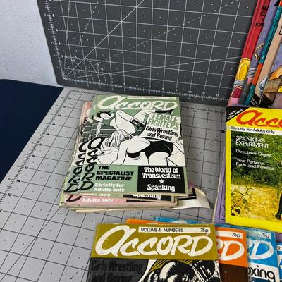 ACCORD  Magazine Vintage 1970's Adult Magazines